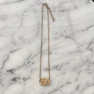 Christian Dior *highly collectable* CD necklace